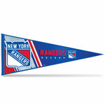 Wholesale NHL Rico Industries New York Rangers 12" x 30" Soft Felt Pennant - EZ to Hang
