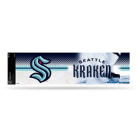 Wholesale NHL Seattle Kraken 3" x 12" Car/Truck/Jeep Bumper Sticker By Rico Industries