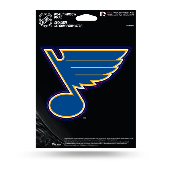 Wholesale NHL St. Louis Blues 5" x 7" Vinyl Die-Cut Decal - Car/Truck/Home Accessory By Rico Industries