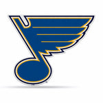 Wholesale NHL St. Louis Blues Classic Team Logo Shape Cut Pennant - Home and Living Room Décor - Soft Felt EZ to Hang By Rico Industries