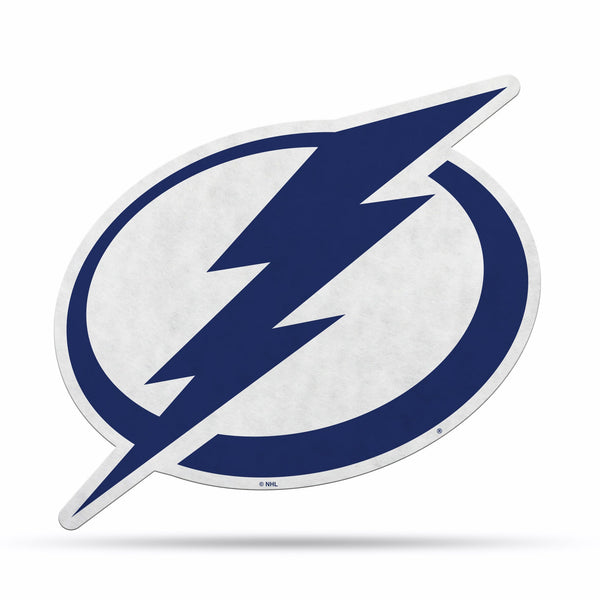 Wholesale NHL Tampa Bay Lightning Classic Team Logo Shape Cut Pennant - Home and Living Room Décor - Soft Felt EZ to Hang By Rico Industries