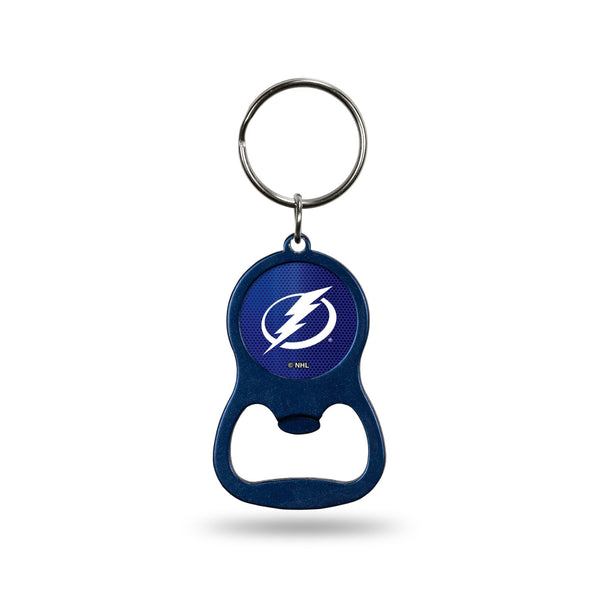 Wholesale NHL Tampa Bay Lightning Metal Keychain - Beverage Bottle Opener With Key Ring - Pocket Size By Rico Industries