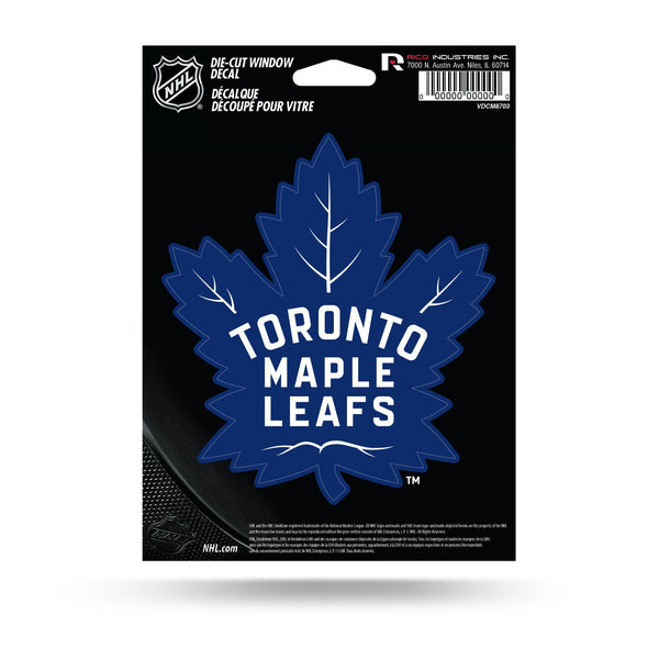 Wholesale NHL Toronto Maple Leafs 5" x 7" Vinyl Die-Cut Decal - Car/Truck/Home Accessory By Rico Industries