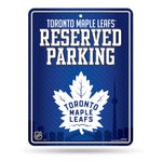 Wholesale NHL Toronto Maple Leafs 8.5" x 11" Metal Parking Sign - Great for Man Cave, Bed Room, Office, Home Décor By Rico Industries