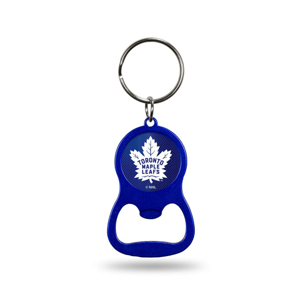 Wholesale NHL Toronto Maple Leafs Metal Keychain - Beverage Bottle Opener With Key Ring - Pocket Size By Rico Industries