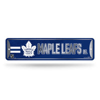 Wholesale NHL Toronto Maple Leafs Metal Street Sign 4" x 15" Home Décor - Bedroom - Office - Man Cave By Rico Industries