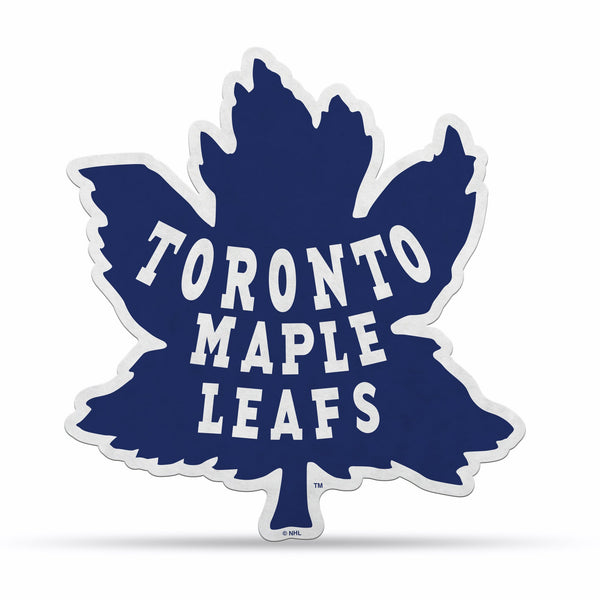 Wholesale NHL Toronto Maple Leafs Retro Shape Cut Pennant - Home and Living Room Décor - Soft Felt EZ to Hang By Rico Industries