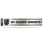 Wholesale NHL Vegas Golden Knights 3" x 17" Tailgate Sticker For Car/Truck/SUV By Rico Industries