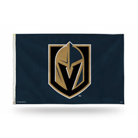 Wholesale NHL Vegas Golden Knights 3' x 5' Classic Banner Flag - Single Sided - Indoor or Outdoor - Home Décor By Rico Industries