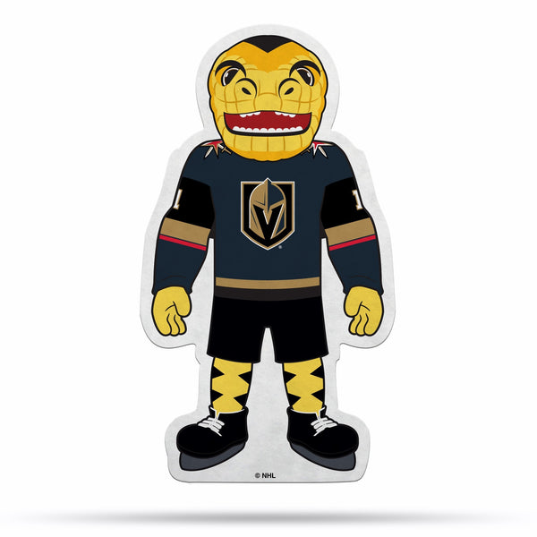 Wholesale NHL Vegas Golden Knights Classic Mascot Shape Cut Pennant - Home and Living Room Décor - Soft Felt EZ to Hang By Rico Industries