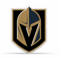 Wholesale NHL Vegas Golden Knights Classic Team Logo Shape Cut Pennant - Home and Living Room Décor - Soft Felt EZ to Hang By Rico Industries