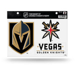 Wholesale NHL Vegas Golden Knights Team Magnet Set 8.5" x 11" - Home Décor - Regrigerator, Office, Kitchen By Rico Industries