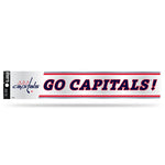 Wholesale NHL Washington Capitals 3" x 17" Tailgate Sticker For Car/Truck/SUV By Rico Industries