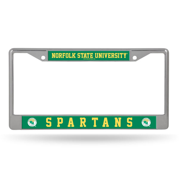 Wholesale Norfolk State University Chrome Frame W/ Printed Inserts