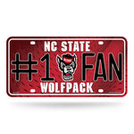 Wholesale North Carolina State #1 Fan Tag