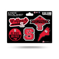 Wholesale North Carolina State 5 Piece Decal Sheet