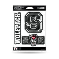 Wholesale North Carolina State - Carbon Fiber Design - Triple Spirit Stickers