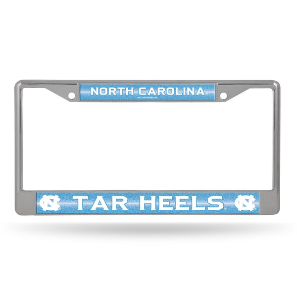 Wholesale North Carolina Tar Heels Bling Chrome Frame