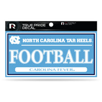 Wholesale North Carolina University 3" X 6" True Pride Decal - Football