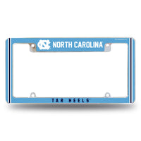 Wholesale North Carolina University Alternate Design All Over Chrome Frame - Top Oriented