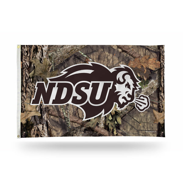 Wholesale North Dakota State / Mossy Oak Camo Break-Up Country Banner Flag (3X5)