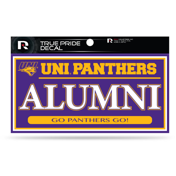 Wholesale Northern Iowa 3" X 6" True Pride Decal - Alumni