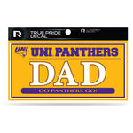 Wholesale Northern Iowa 3" X 6" True Pride Decal - Dad (Alternate)