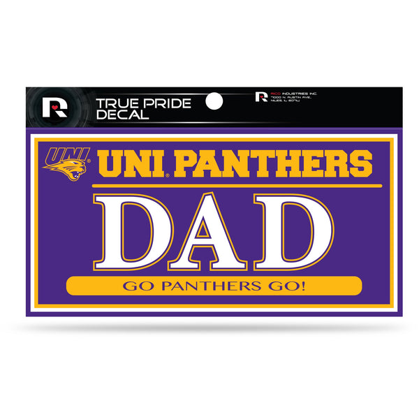 Wholesale Northern Iowa 3" X 6" True Pride Decal - Dad