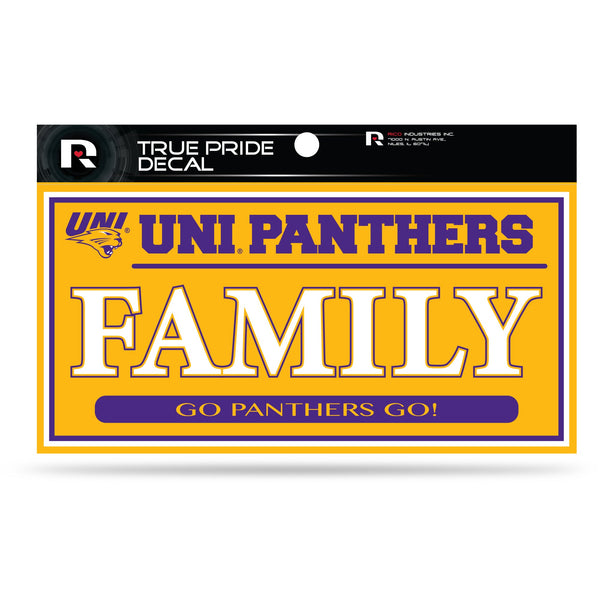 Wholesale Northern Iowa 3" X 6" True Pride Decal - Family (Alternate)