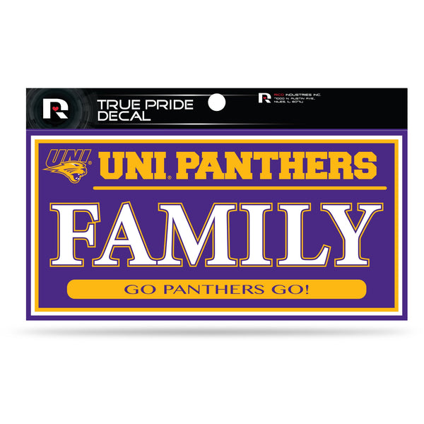 Wholesale Northern Iowa 3" X 6" True Pride Decal - Family