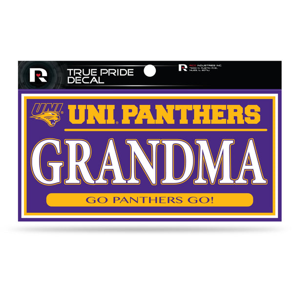 Wholesale Northern Iowa 3" X 6" True Pride Decal - Grandma