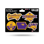 Wholesale Northern Iowa 5-Pc Sticker Sheet