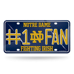 Wholesale Notre Dame #1 Fan Metal Tag