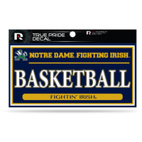 Wholesale Notre Dame 3" X 6" True Pride Decal - Basketball