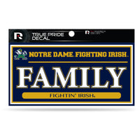 Wholesale Notre Dame 3" X 6" True Pride Decal - Family