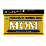 Wholesale Notre Dame 3" X 6" True Pride Decal - Mom (Alternate)
