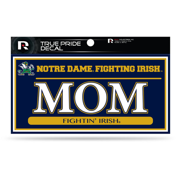 Wholesale Notre Dame 3" X 6" True Pride Decal - Mom