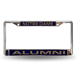 Wholesale Notre Dame Alumni Laser Chrome Frame