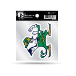 Wholesale Notre Dame Clear Backer Weeded Decal W/ Primary Logo (4"X4")
