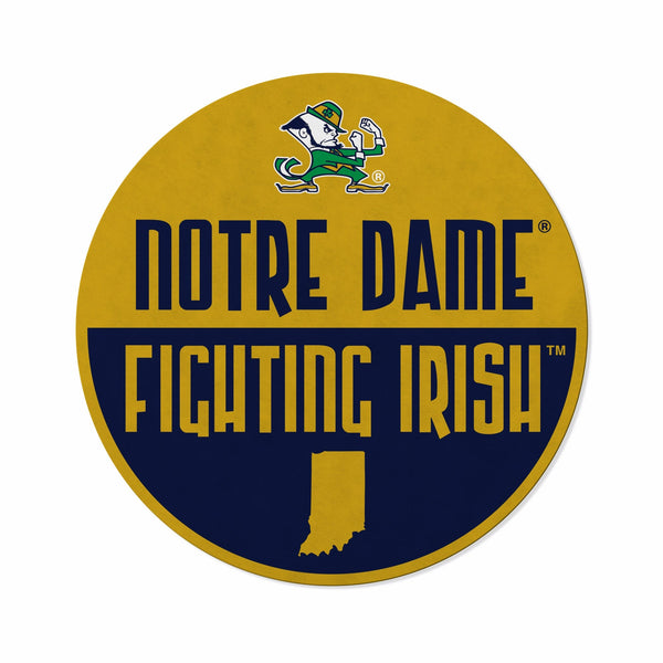 Wholesale Notre Dame Shape Cut Logo With Header Card - Classic Design