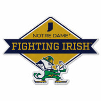 Wholesale Notre Dame Shape Cut Logo With Header Card - Diamond Design