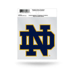 Wholesale Notre Dame Static Cling Small
