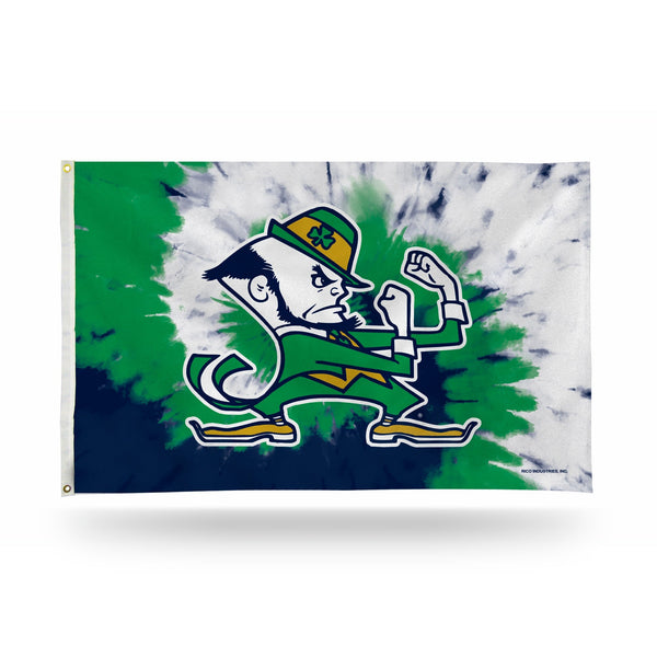 Wholesale Notre Dame - Tie Die Design - Banner Flag (3X5)