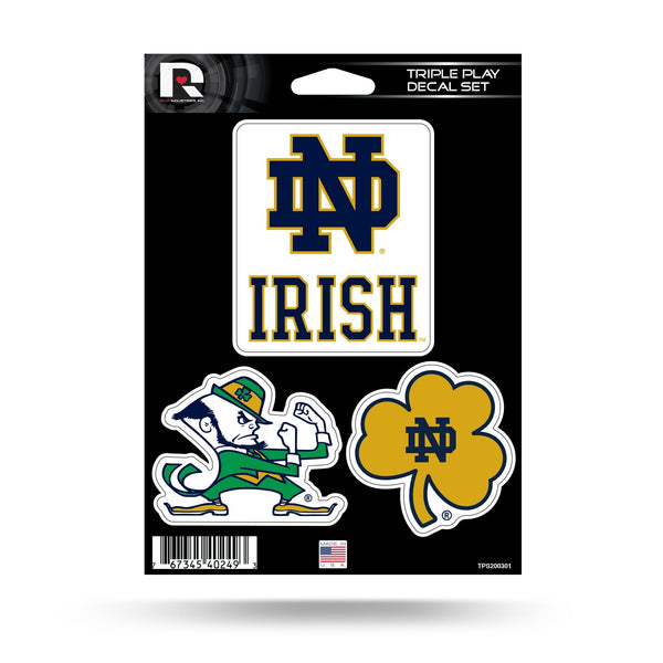 Wholesale Notre Dame Triple Play Sticker