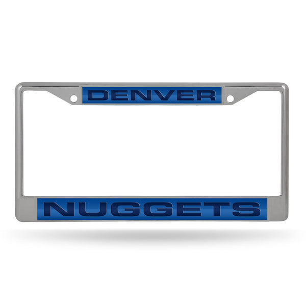 Wholesale Nuggets Lt Blue/Navy Laser Chrome Frame