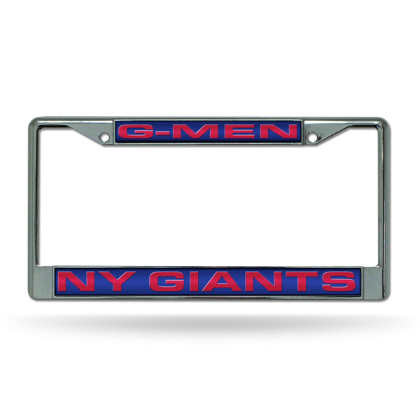 Wholesale NY Giants "G-Men" Laser Chrome Frame