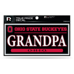 Wholesale Ohio State 3" X 6" True Pride Decal - Grandpa