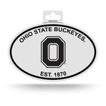 Wholesale Ohio State Black And White Oval Sticker