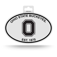 Wholesale Ohio State Black And White Oval Sticker