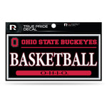 Wholesale Ohio State University 3" X 6" True Pride Decal - Basketball